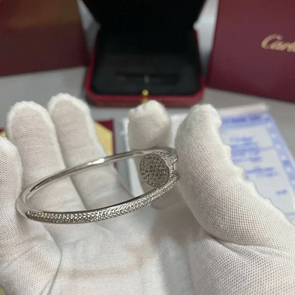 Cartier Juste Un Clou White Gold bracelet - Picture 2 of 3